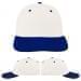 USA Made White-Royal Blue Unstructured "Dad" Cap