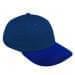 Navy Unstructured "Dad"-Royal Blue Visor, Eyelets