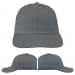 USA Made Light Gray Unstructured "Dad" Cap