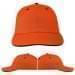 USA Made Orange-Black Unstructured "Dad" Cap