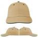 USA Made Khaki-Hunter Green Unstructured "Dad" Cap