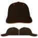 USA Made Black-Orange Unstructured "Dad" Cap