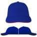 Royal Blue-Red Twill Slide Buckle Dad Cap, Virtual Image