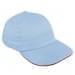 Light Blue-Red Ripstop Slide Buckle Dad Cap