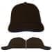Black-Royal Blue Ripstop Slide Buckle Dad Cap, Virtual Image
