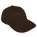 Black-Red Canvas Leather Dad Cap