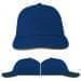 Navy-Khaki Wool Self Strap Dad Cap, Virtual Image