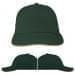 Hunter Green-Khaki Brushed Snapback Dad Cap, Virtual Image