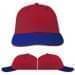 USA Made Red-Royal Blue Unstructured "Dad" Cap