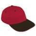 Red Unstructured "Dad"-Black Visor, Eyelets