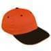 Orange Unstructured "Dad"-Black Visor, Eyelets