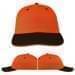 USA Made Orange-Black Unstructured "Dad" Cap
