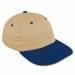 Khaki Unstructured "Dad"-Navy Visor, Eyelets