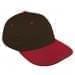 Black Unstructured "Dad"-Red Visor, Eyelets