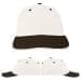 USA Made White-Black Unstructured "Dad" Cap