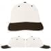 USA Made White-Black Unstructured "Dad" Cap