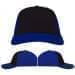 USA Made Black-Royal Blue Unstructured "Dad" Cap