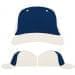 USA Made Navy-White Unstructured "Dad" Cap