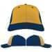 USA Made Athletic Gold-Navy Unstructured "Dad" Cap