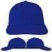 USA Made Royal Blue-Red Unstructured "Dad" Cap