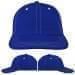 USA Made Royal Blue-White Unstructured "Dad" Cap