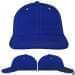 USA Made Royal Blue-Light Gray Unstructured "Dad" Cap