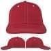 USA Made Red-White Unstructured "Dad" Cap