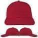 USA Made Red-Navy Unstructured "Dad" Cap