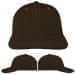 USA Made Black-Orange Unstructured "Dad" Cap