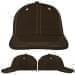USA Made Black-White Unstructured "Dad" Cap