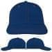 USA Made Navy-Orange Unstructured "Dad" Cap