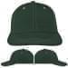 USA Made Hunter Green-Khaki Unstructured "Dad" Cap