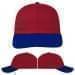 USA Made Red-Royal Blue Unstructured "Dad" Cap