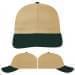 USA Made Khaki-Hunter Green Unstructured "Dad" Cap