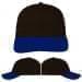 USA Made Black-Royal Blue Unstructured "Dad" Cap
