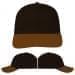 USA Made Black-Light Brown Unstructured "Dad" Cap