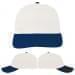 USA Made White-Navy Unstructured "Dad" Cap