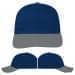 USA Made Navy-Light Gray Unstructured "Dad" Cap