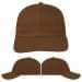USA Made Brown Unstructured "Dad" Cap