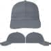 USA Made Heather Grey Unstructured "Dad" Cap