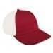 Red Unstructured "Dad"-White Back Half