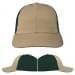 USA Made Khaki-Hunter Green Unstructured "Dad" Cap