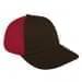 Black Unstructured "Dad"-Red Back Half