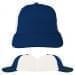 USA Made Navy-White Unstructured "Dad" Cap