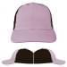 USA Made Pink-Black Unstructured "Dad" Cap