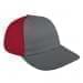Light Gray Unstructured "Dad"-Red Back Half