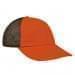 Orange Unstructured "Dad"-Black Back Half