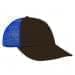 Black Unstructured "Dad"-Royal Blue Back Half