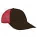 Black Unstructured "Dad"-Red Back Half