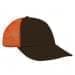Black Unstructured "Dad"-Orange Back Half